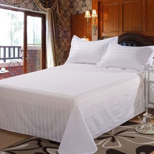 三公分缎条床单