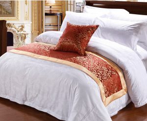 酒店宾馆公寓床尾巾