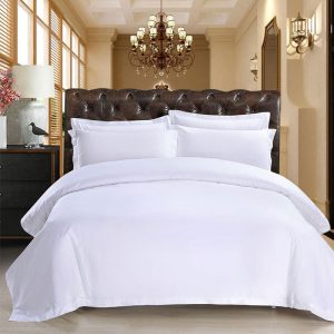 床单 全丝光工艺 全棉漂白平纹布料精烧毛