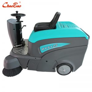 超宝HYS125驾驶式扫地机 车间商场用 全自动扫吸式地面清扫机