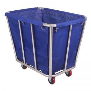 不锈钢锥形布草车