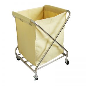 可折叠X型布草车