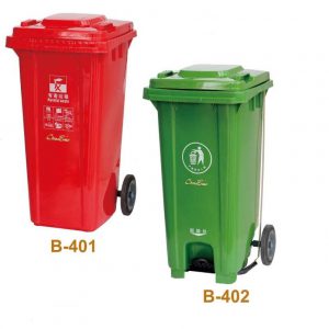 超宝B-401 B-402环卫专用分类垃圾桶 120L