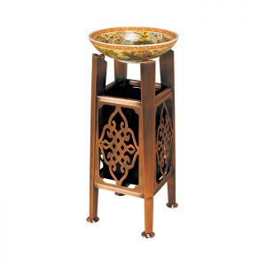 酒店垃圾桶 宝塔古铜座地烟灰桶