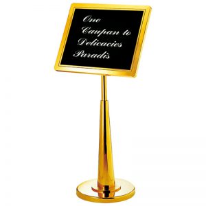 火箭炮指示牌 不锈钢迎宾牌酒店大堂广告指示牌