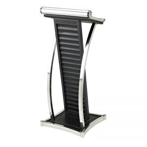 南方 优质木质弧形现代时尚演讲台