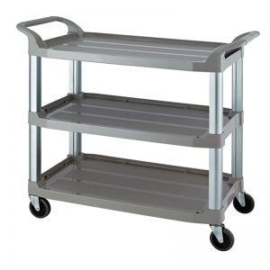 南方SCC-01塑料黑色/灰色三层送餐车