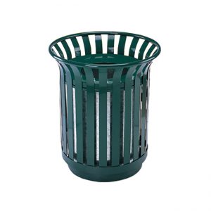 高档户外 花篮式烤漆拉圾桶