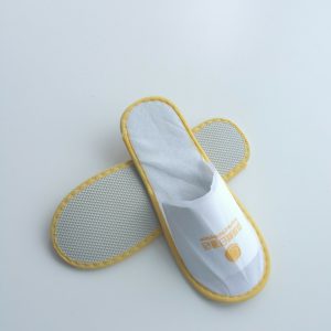 无纺布拖鞋4.0mm原麻底 酒店一次性拖鞋