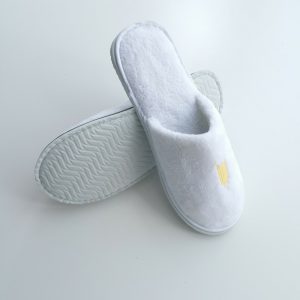 珊瑚绒拖鞋8.0mm柳叶纹底 酒店一次性拖鞋