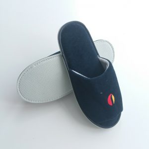 密丝绒拖鞋5.0mm原麻底 酒店一次性拖鞋