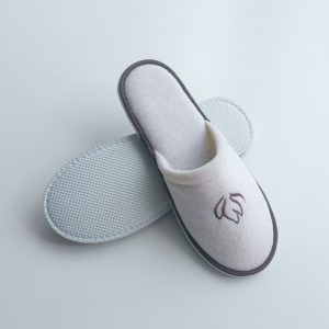 毛巾料拖鞋6.0mm原麻底 酒店一次性拖鞋