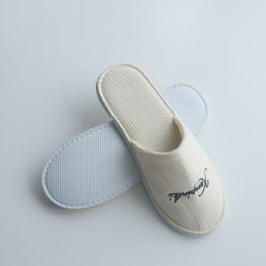 华夫格拖鞋6.0mm原麻底 酒店一次性拖鞋