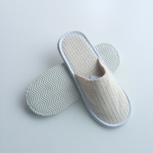 华夫格拖鞋5.0mm水波纹底 酒店一次性拖鞋