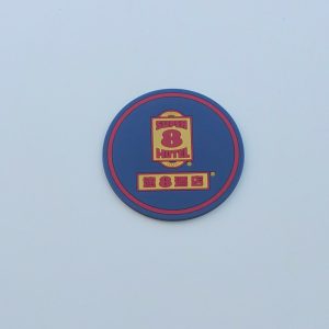 圆形橡胶杯垫 可重复使用宾馆酒店杯垫