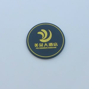 圆形橡胶杯垫 可重复使用宾馆酒店杯垫