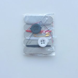 酒店一次性针线包 四线两针两扣一别针