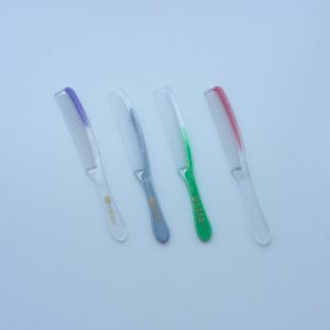 水晶透明长条梳子 宾馆酒店一次性梳子