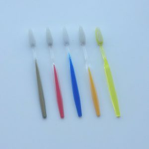 水晶注色牙刷 酒店宾馆一次性牙刷