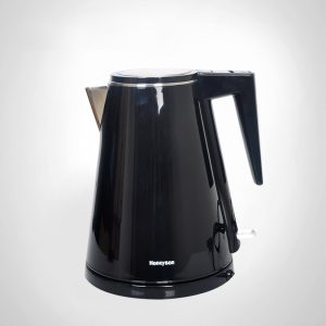 酒店热水壶1.2L 双层防烫电热水壶 304不锈钢