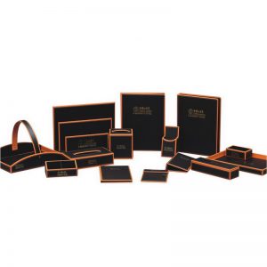 客房皮具-黑黄配