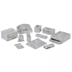 客房皮具-地球仪纹