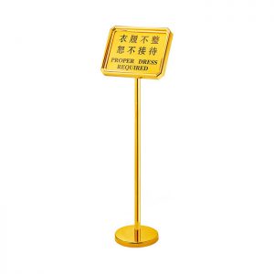 斜面、立面礼宾牌 告示牌