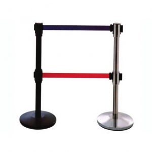 双节伸缩带栏杆座