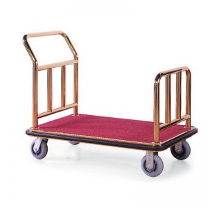 行李推车 酒店大堂用品镜金散客箱包车