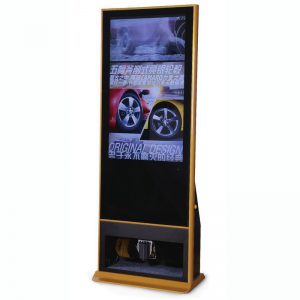 液晶广告灯箱擦鞋机