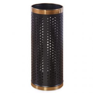 不锈钢雨伞桶酒店前台高档镂空雨伞桶