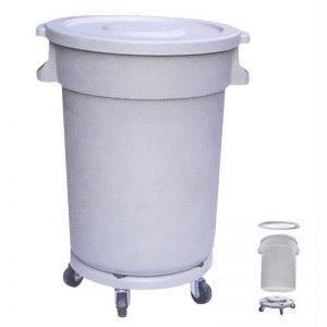 圆形垃圾桶（带底座）