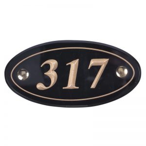 黑色亚克力雕刻房号牌 宾馆酒店门牌号
