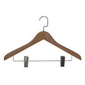 弯板榉木女式衣架