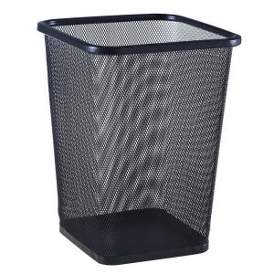 铁丝网方形废纸桶