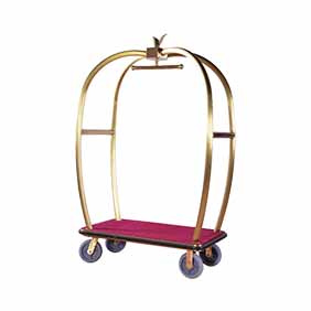 苹果金顶行李车